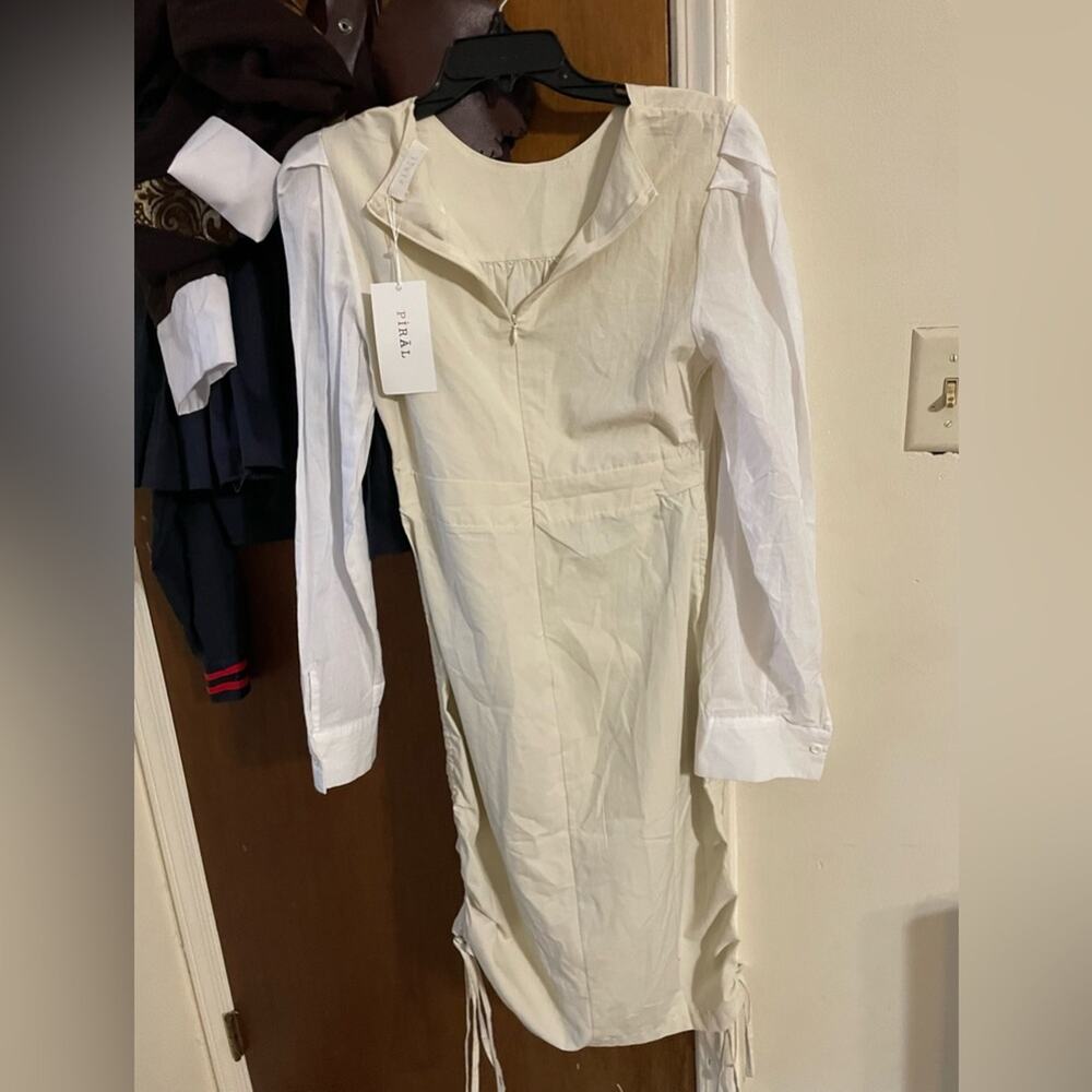 Coastal cowgirl Piral cream mini dress - Picture 8 of 11